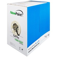 CAT5e 1000FT Nero Confezione da 1