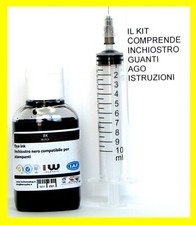 inchiostro altissima qualita nero x ricarica cartuccia hp 301