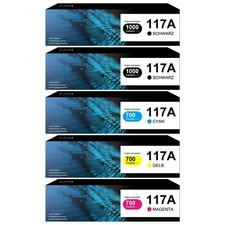 Toner 117A per HP Color Laser 150a MFP 178nw MFP 178nwg 179fnw 179fwg con chip