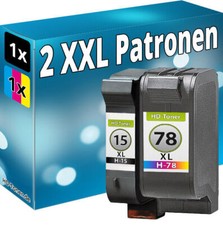 CARTUCCE INCHIOSTRO per HP 15+ 78 DeskJet 916c 920c 940c 3816 3820 3822 PSC 900 950
