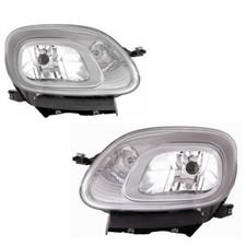 COPPIA FARO PROIETTORE ANTERIORE SX SINISTRO E DX DESTRO PER FIAT PANDA 312 2012