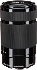 Sony E 55-210 mm OSS teleobiettivo zoom APS C fotocamere mirrorless nuovo