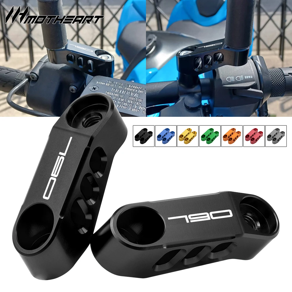 Supporto Specchietti Moto per KTM 790 Adventure Adventure R 790 Duke 2017-2024 Adattatori di Estensione Specchietto Retrovisore Accessori