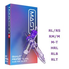 Mast Pro Cartuccia Tatuaggio Aghi Sterilità RS,HRL,M,M-T,RL,RLB,RLT,RM 0,35