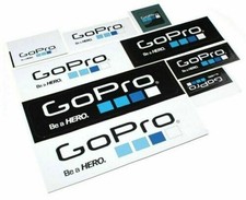 Set 2 adesivi autoadesivi per casco sportivo GoPro Hero etichetta fotocamera/marca ZZ