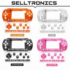 Per Sony PSP 3000 PSP3000 custodia completa guscio cover e pulsanti - scegli colore