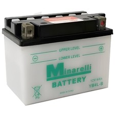 BATTERIA YB4L-B 12 V 4 AH MBK BOOSTER SPIRIT 50 2T 1996 1997 1998 1999 2000
