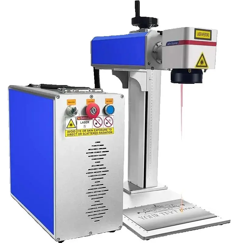 Macchina per Marcatura Laser a Fibra Ottica SIHAO 30W 50W, Incisore per Metallo, Acciaio, Oro, Argento, Anelli e Gioielli