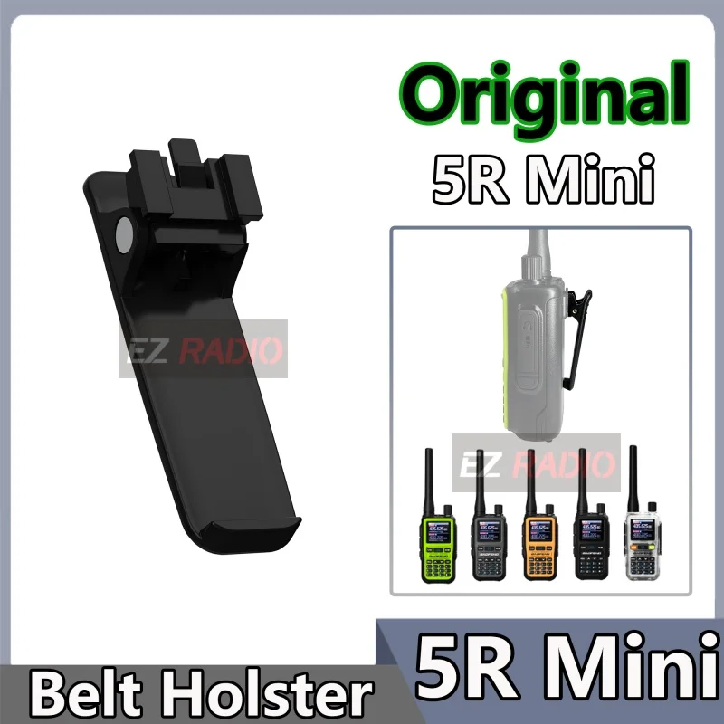Clip per Cintura 5R Mini per Walkie Talkie, Compatibile con Radio Bidirezionale UV-5R Mini, Accessorio di Ricambio