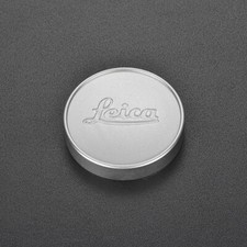 per Leica L39 E39 39 mm tappo obiettivo metallo argento Summicron Summaron Tingra 35/2 M50/2