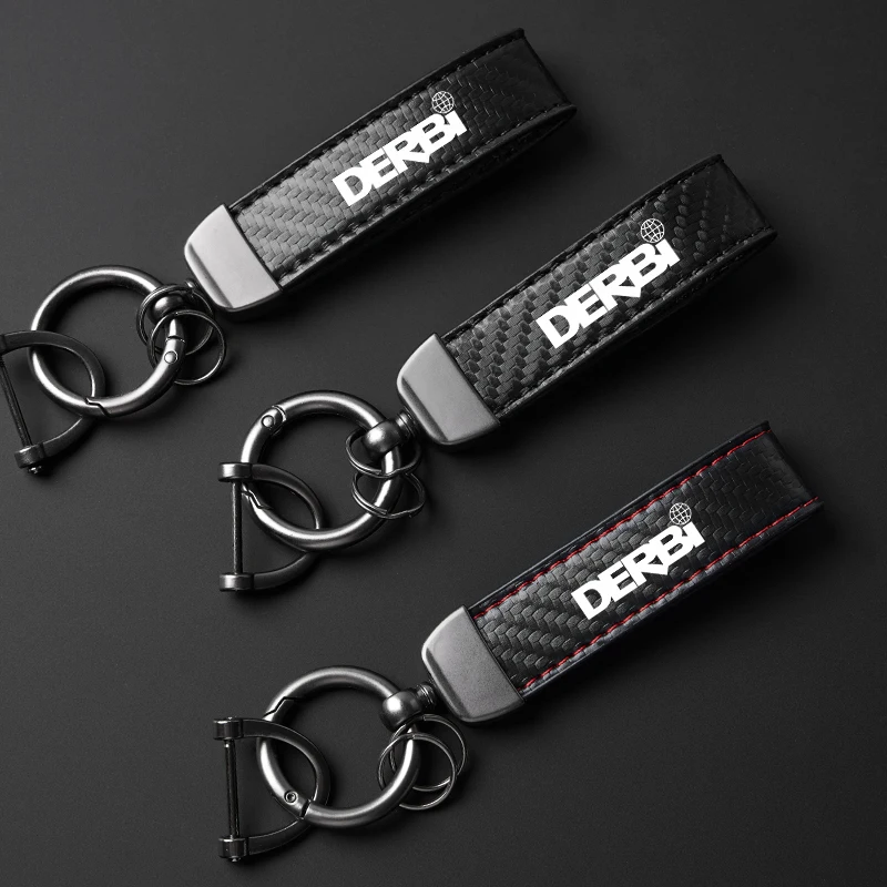 Portachiavi porta portachiavi moto in fibra di carbonio di alta qualità per DERBI EBE EBS D50B0 VARIANT SPORT R GPR Accessori