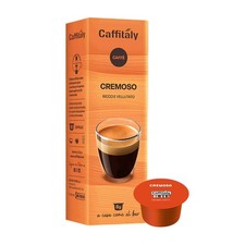 Caffè Caffitaly Ecaffè Cremoso Caffè Crema 100 Capsule Cialde -100% Originale