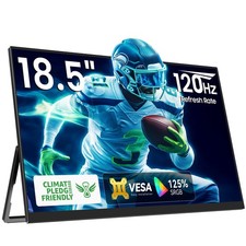 Monitor Portatile UPERFECT 120Hz 18,5 Pollici 1080P Doppio USB-C HDMI 125% sRGB