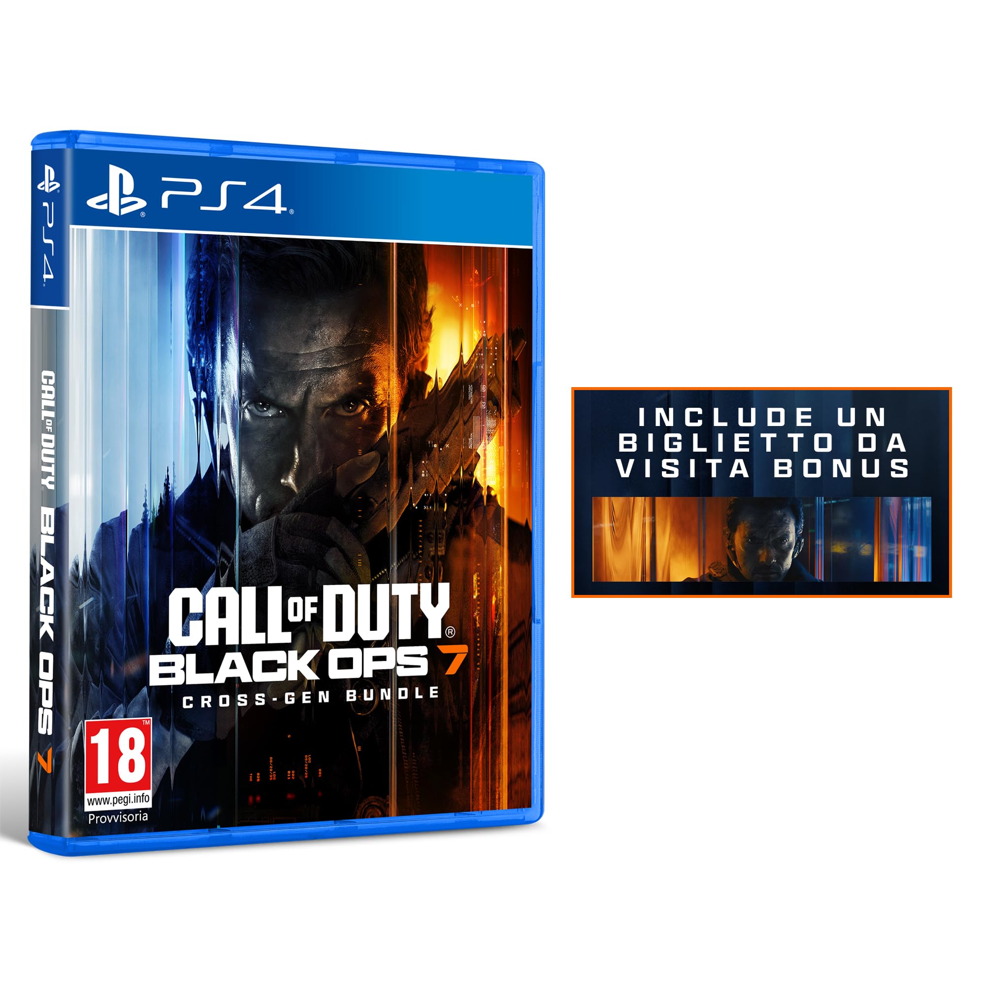 Call of Duty : Black Ops 7 - PlayStation 4 (Contenuti bonus esclusivi Amazon) Richiede download dei contenuti