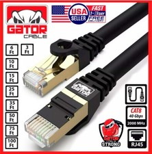 Cavo Ethernet Cat 8 40Gbps RJ45 LAN Patch Cord Placcato Oro Alta Velocità Lotto