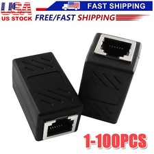 Lotto connettore prolunga cavo di rete Ethernet RJ45 accoppiatore in linea Cat6/Cat5e