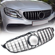 Griglia griglia paraurti anteriore stile GT R per Mercedes Benz W205 C250 C300