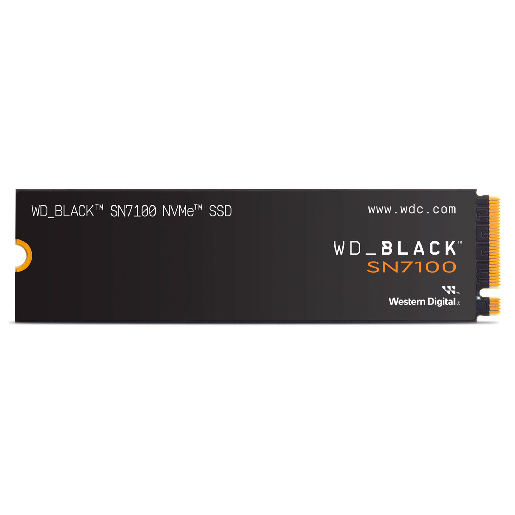 WD_BLACK SN7100 NVMe SSD 500GB (Fino a 6.800MB/s velocità di lettura, M.2 2280, PCIe Gen 4,Next Gen TLC 3D NAND, Progettata per i laptop e i dispositivi portatili da gaming) POWER…
