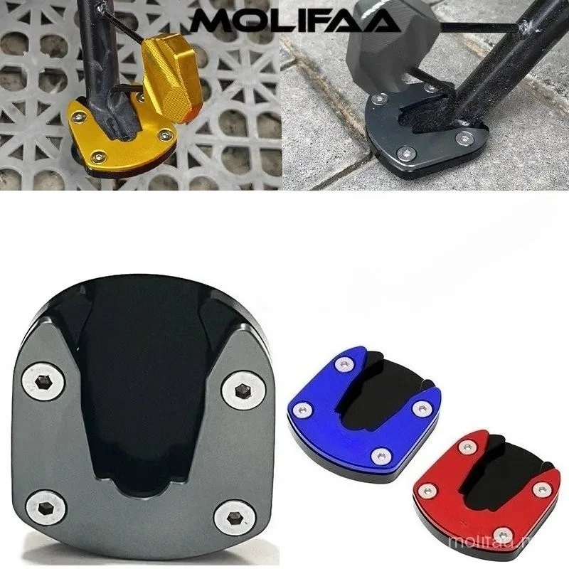 Per SYM DRG BT 158 150 Husky ADV 150 Moto CNC Cavalletto Ingranditore Supporto Piede Cavalletto Laterale Piastra di Estensione Accessori
