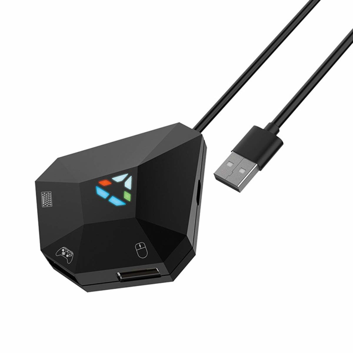 INF Adattatore per Tastiera e Mouse da Gioco per Console di Gioco, Adattatore per Tastiera e Mouse Compatibile con Nintendo Switch, con PS4, PS3, Xbox One, Xbox 360