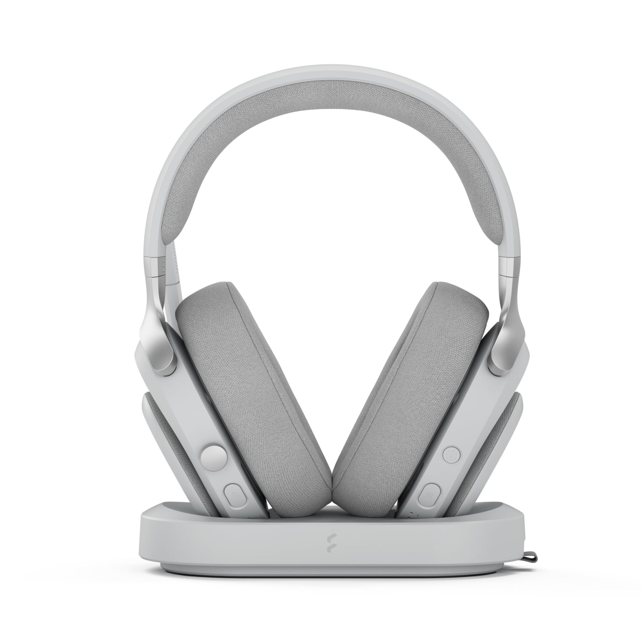 Fractal Design Scape Light - Cuffie da Gaming Wireless con Microfono Staccabile, Cancellazione Rumore, Luce Ambientale Configurabile, Batteria 40 Ore Grigio