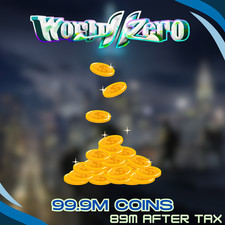 World Zero - ORO - 99,9M - (89M DOPO LA TASSA DI GIOCO) 🔥 Consegna Rapida 🔥