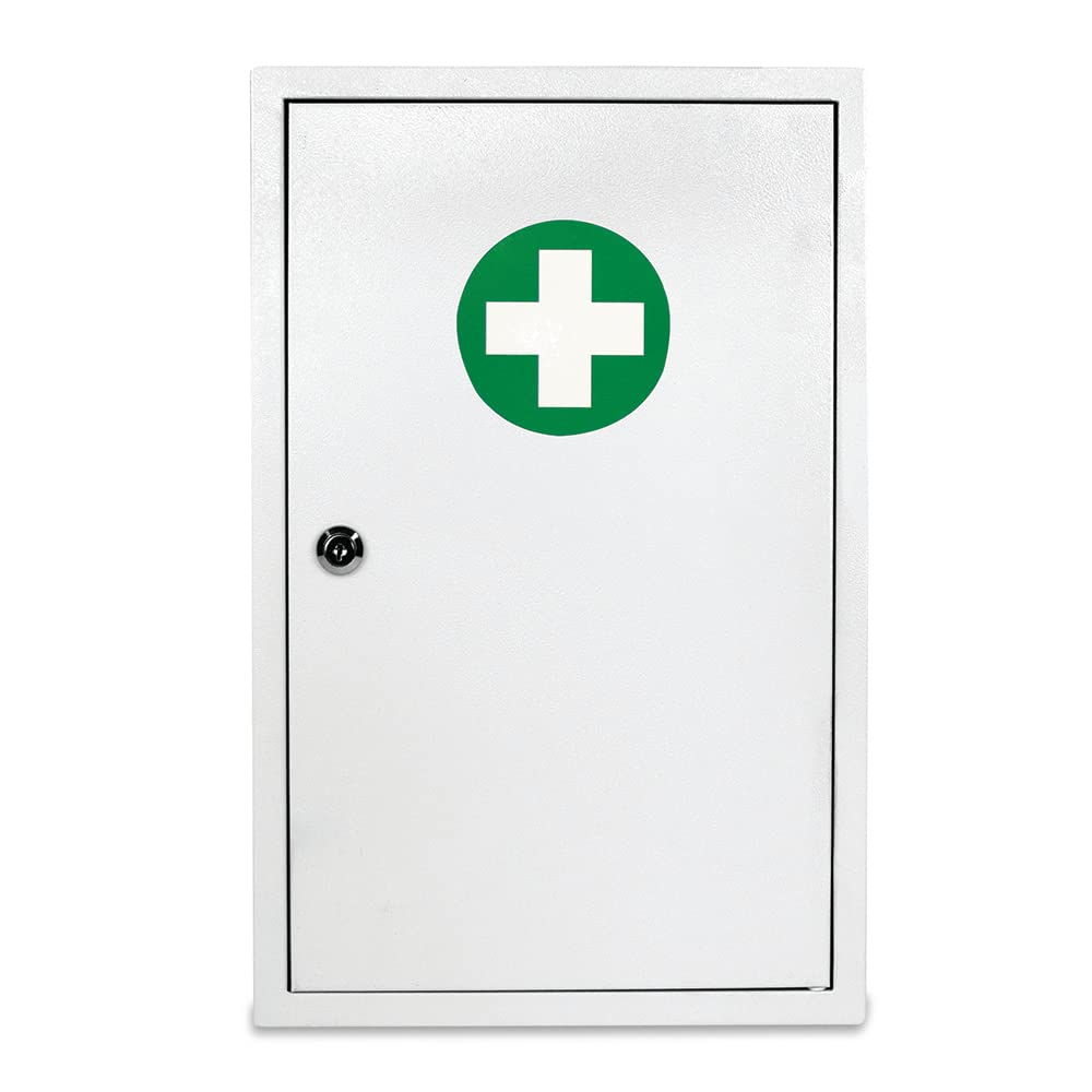 Reliance Medical Sofia-Armadietto da parete, in metallo, colore: bianco