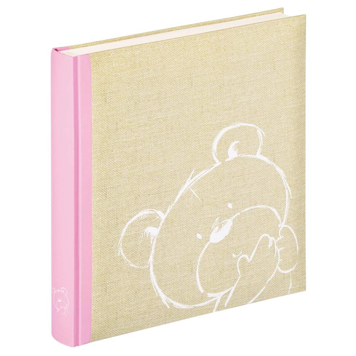 walther design Album Fotografico Rosa 28 x 30,5 cm Album per Neonati, Baby Dreamtime UK-151-R