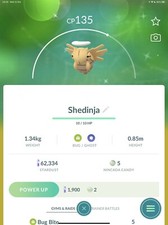Shiny Shedinja - PTC - Leggi Descrizione
