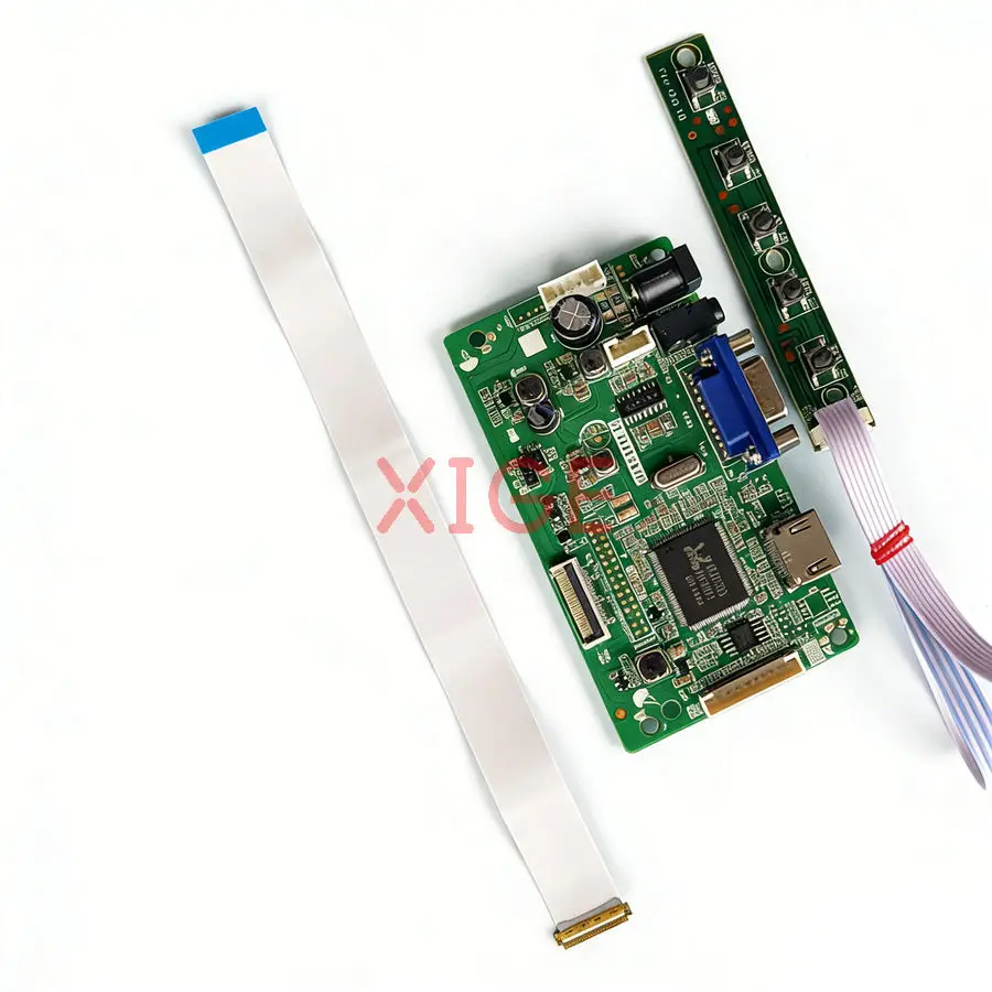 Per B140XW01 B140XTN02 B140XTN07 B140XTN03 Kit scheda controller unità schermo EDP 30Pin Monitor portatile HDMI + VGA 1366*768 1366x768