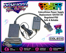 Ricambio Alimentatore ColecoVision 12V/5V/-5V Regolato Alimentatore Sicuro e Affidabile