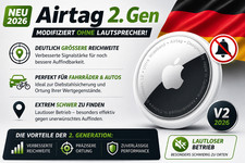 1*Apple AirTag 2 Gen 2026 🔇 senza altoparlante🔇 antifurto | silenzioso ✅IVA