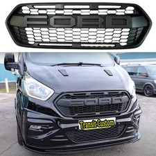 Griglia per Ford Transit 2018-2023 griglia personalizzata stile raptor aggiornamento rete nera