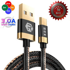Cavo di ricarica USB tipo C resistente intrecciato caricatore telefono veloce cavo lungo 2 m 3 m