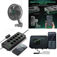 Mars Hydro 6'' Ventilatore Tenda da Coltivazione Autooscillante Smart Clip Ventilatore APP-Controllato 2026