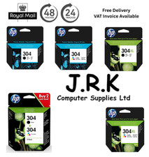 Cartucce di inchiostro HP 304 o 304XL nero o colore originali per DeskJet 2630