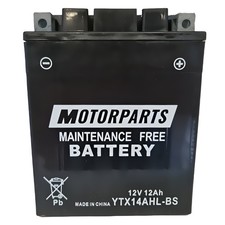 YTX14AHL-BS BATTERIA MOTORPARTS MF GILERA Nexus 500 500 2003 2008 YTX14AHL-BS 00
