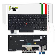 Tastiera retroilluminata compatibile con Lenovo SN20P33928 01YP217 ITALIANA