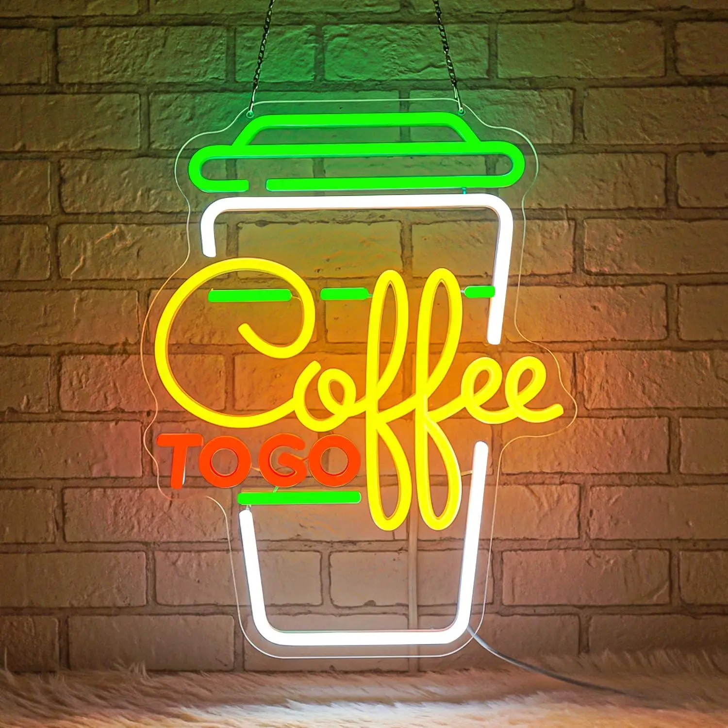 Insegna al Neon per Caffè, Luci LED Dimmerabili USB per Postazione Caffè, Bar, Cucina, Ristorante, Casa, Decorazione, Insegne Commerciali