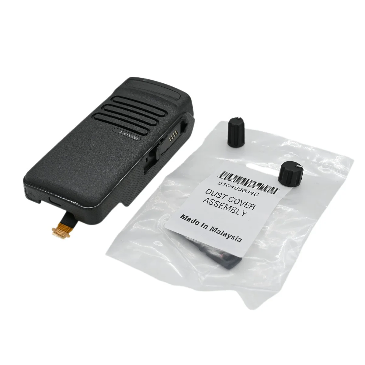 PMLN5811 Scocca Frontale di Ricambio e Manopole con Cavo del Clacson per Parti di Riparazione Radio Motorola XiR P6600i DEP550e XPR3300e DP2400E