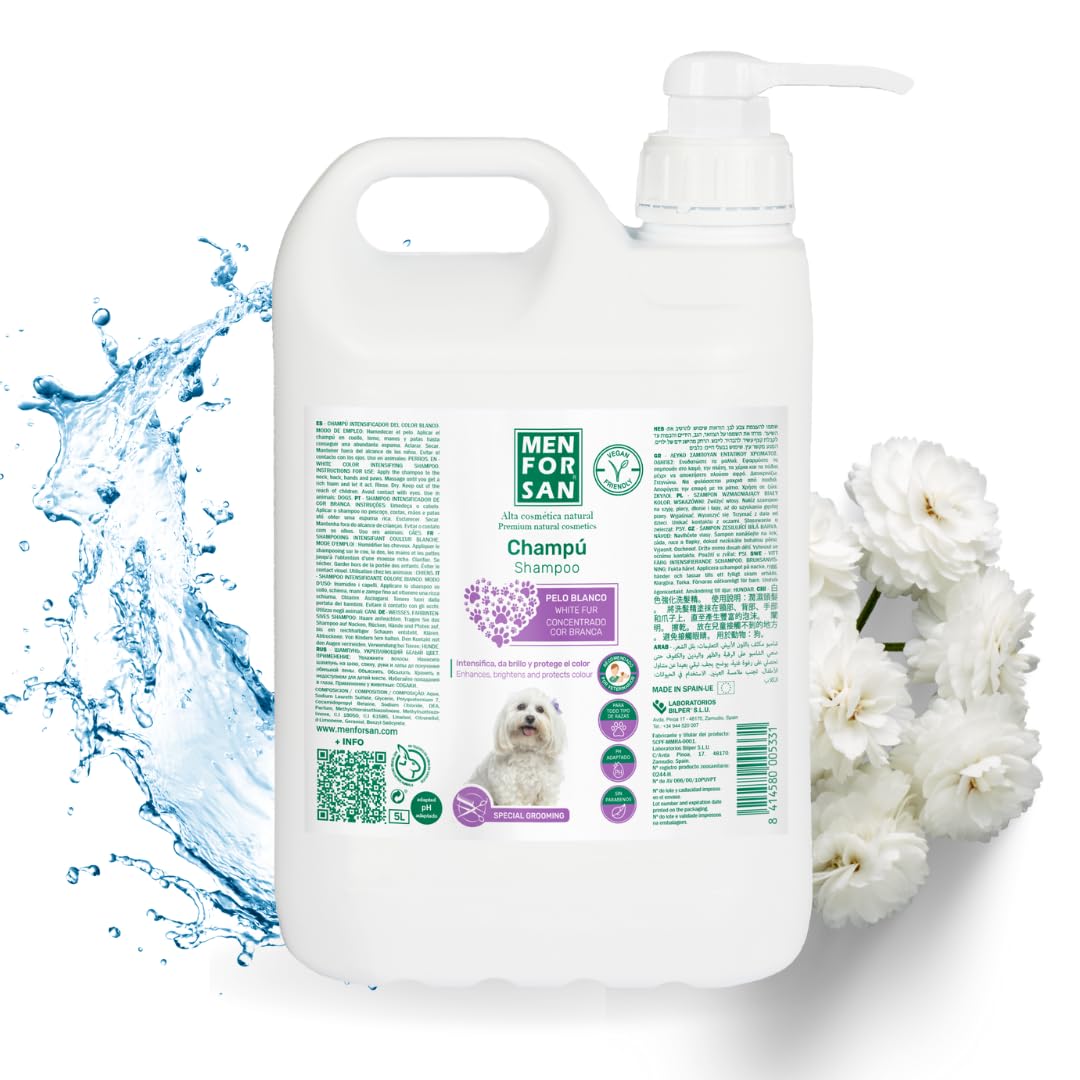 Shampooing Men for San Chien Cheveux blancs Fruité (5 L)