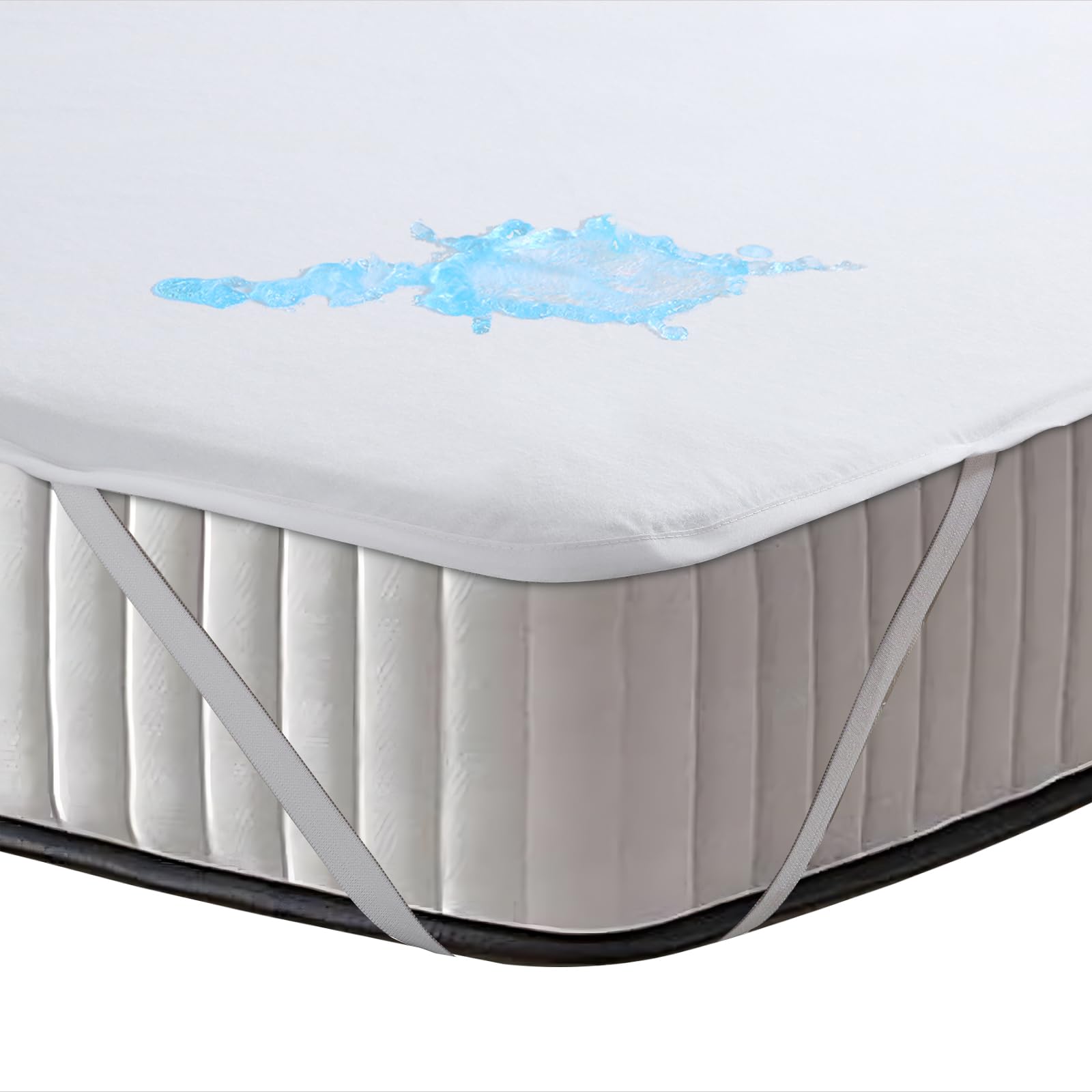 Beedsooth Coprimaterasso Impermeabile Culla 70x140 cm 100% Cotone | Traspirante,Anti Acari,Certificato OEKO-TEX,,Lenzuola Lettino Neonato Lavabile con Eccellente Traspirabilit,4 A…