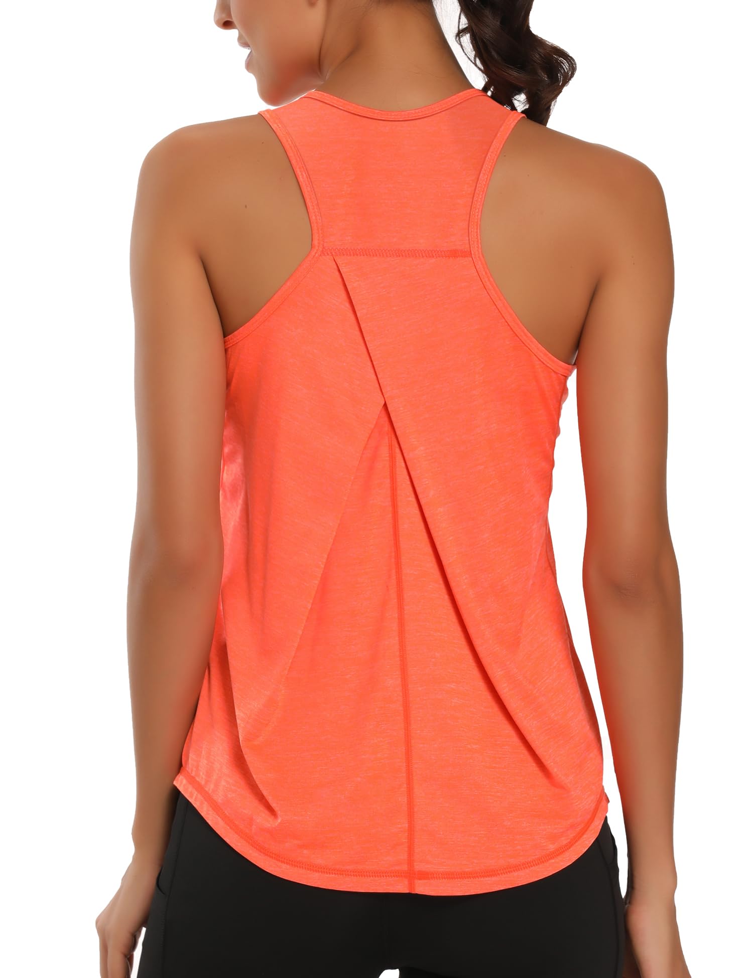 Dawnrole Top da Palestra per Donne Camicie Yoga Fitness Senza Maniche Racerback Top Sportivo per Donne