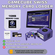 Swiss Gamecube Memory Card Bootable Loader SD2SP2/GC2SD Plug and Play