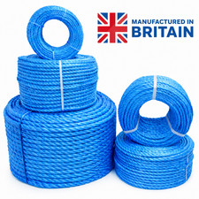 Corda Nylon Blu Polipropilene Poli Telone 6mm 8mm 10mm 12mm 16mm 18mm Costruttore