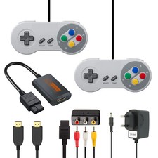 Set accessori SNES / Super Nintendo selezione 🤔🆕✅ controller, alimentatore, cavo AV