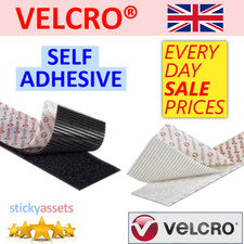 NASTRO AUTOADESIVO VELCRO® gancio e passante biadesivo adesivo su strisce di fissaggio