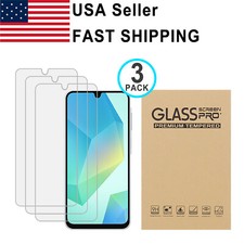 Confezione da 3 proteggi schermo in vetro temperato per Samsung Galaxy A16 5G