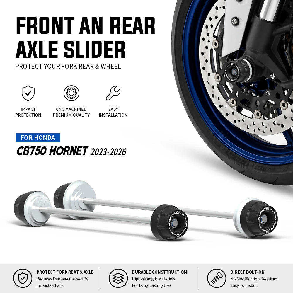 Protezione Anticaduta per Forcella Anteriore e Posteriore CB750 HORNET per HONDA CB 750 HORNET 2023-2026