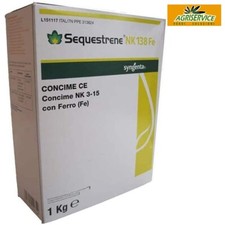 SEQUESTRENE NK 138 Fe Syngenta Concime rinverdente Chelato di ferro 1 Kg